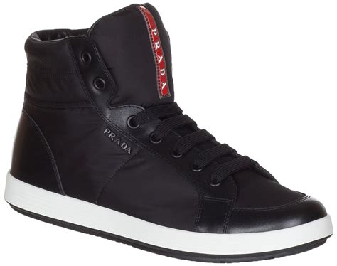 prada high top sneakers sale